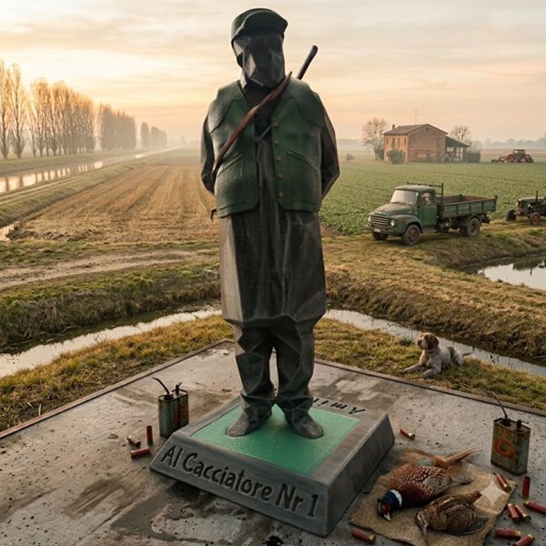 Amilcare Il Cacciatore - statuetta stampata in 3D