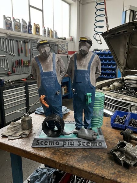 Amilcare Amilcare Speciale versione Meccanici - statuetta stampata in 3D